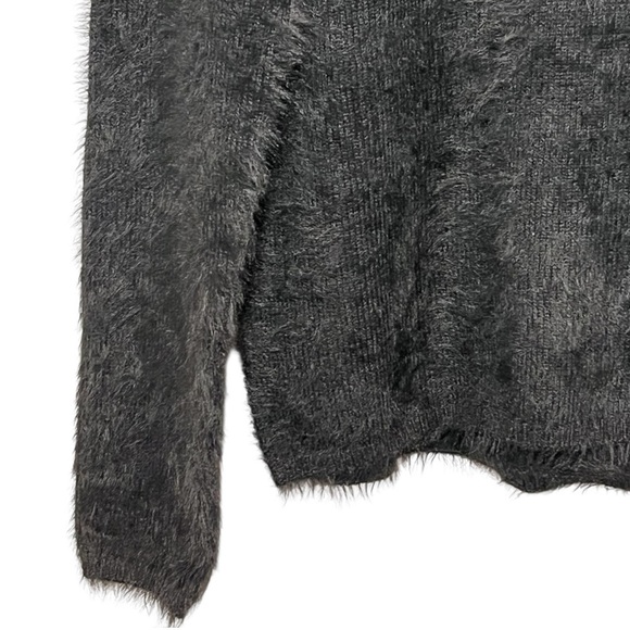 Sanctuary Women's High Neck Fuzzy Sweater Size L - Picture 9 of 15